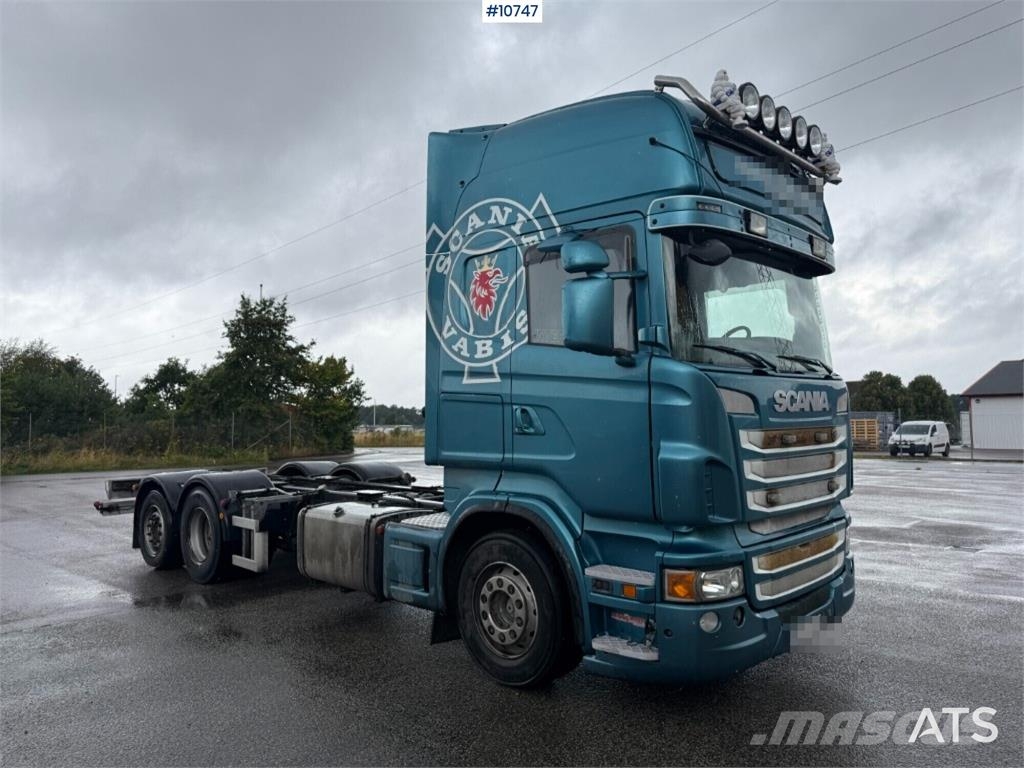 Scania R480 6x2 Chassis Шасі з кабіною