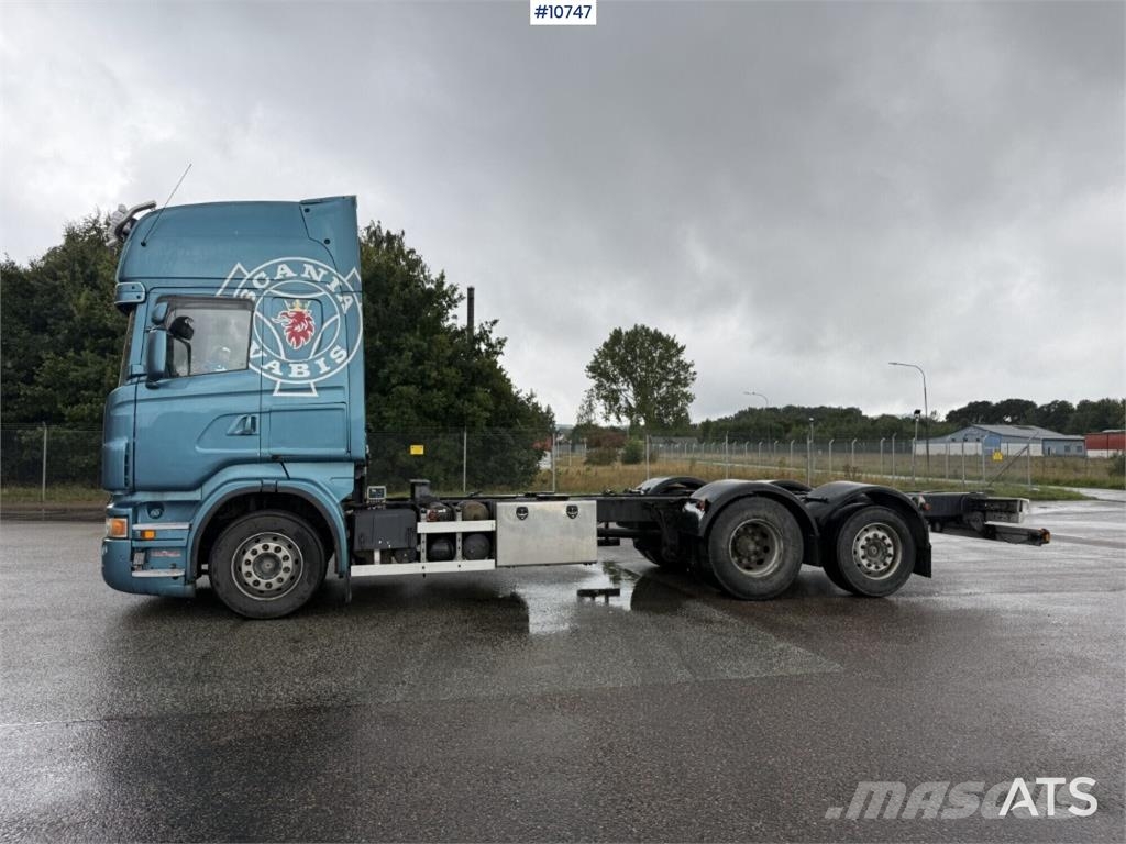 Scania R480 6x2 Chassis Шасі з кабіною