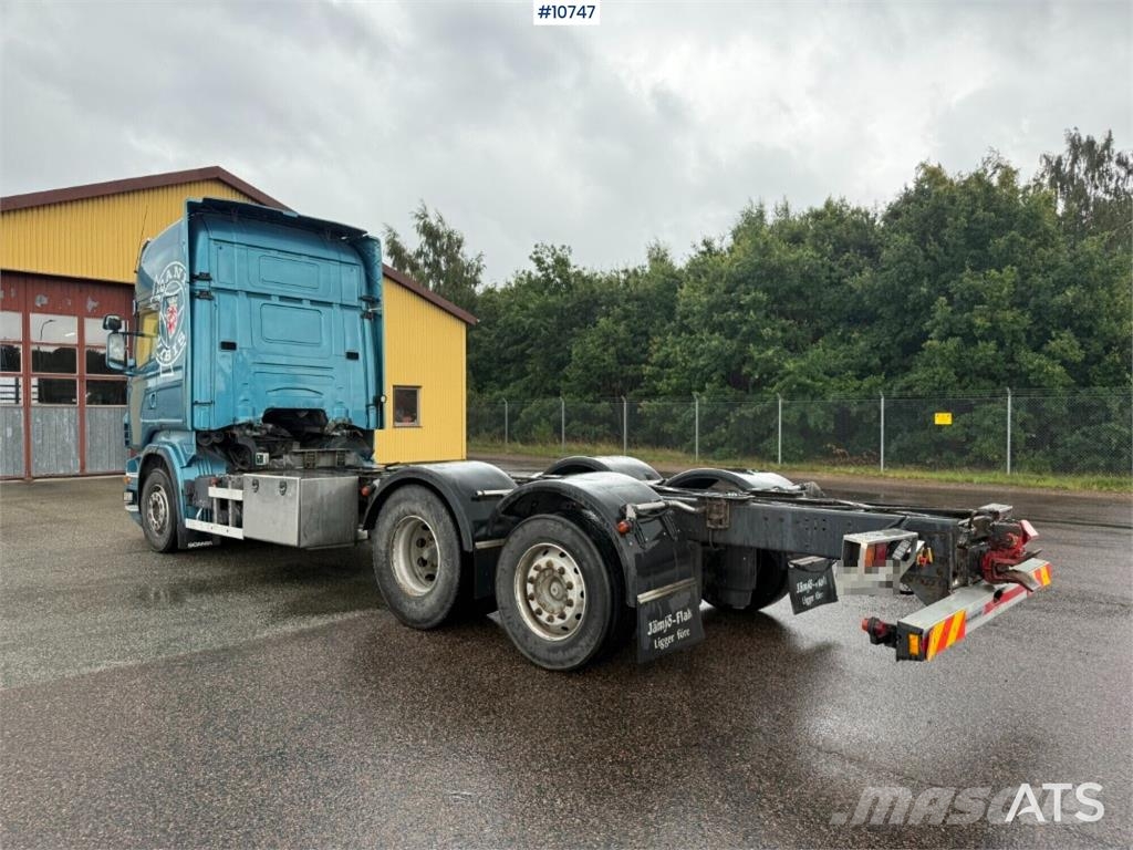 Scania R480 6x2 Chassis Шасі з кабіною