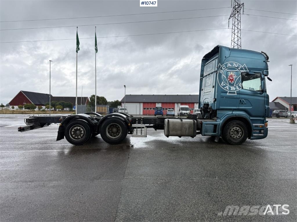 Scania R480 6x2 Chassis Шасі з кабіною