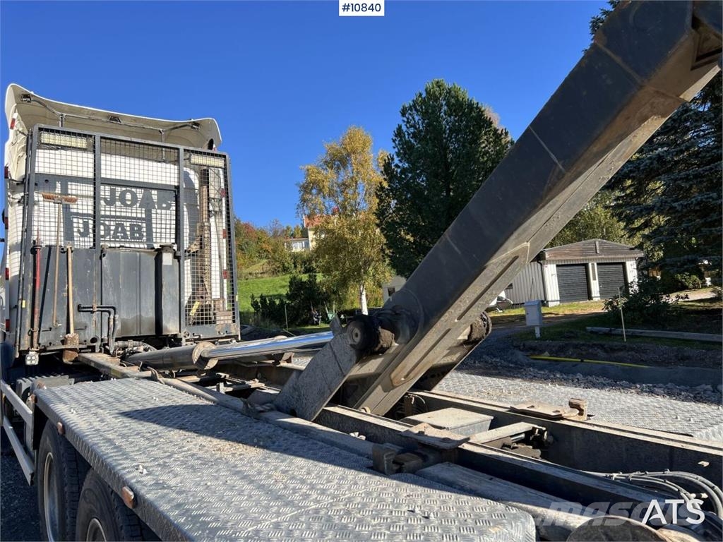 Scania R500 8x4 Hooklift Truck Treileri ar āķi