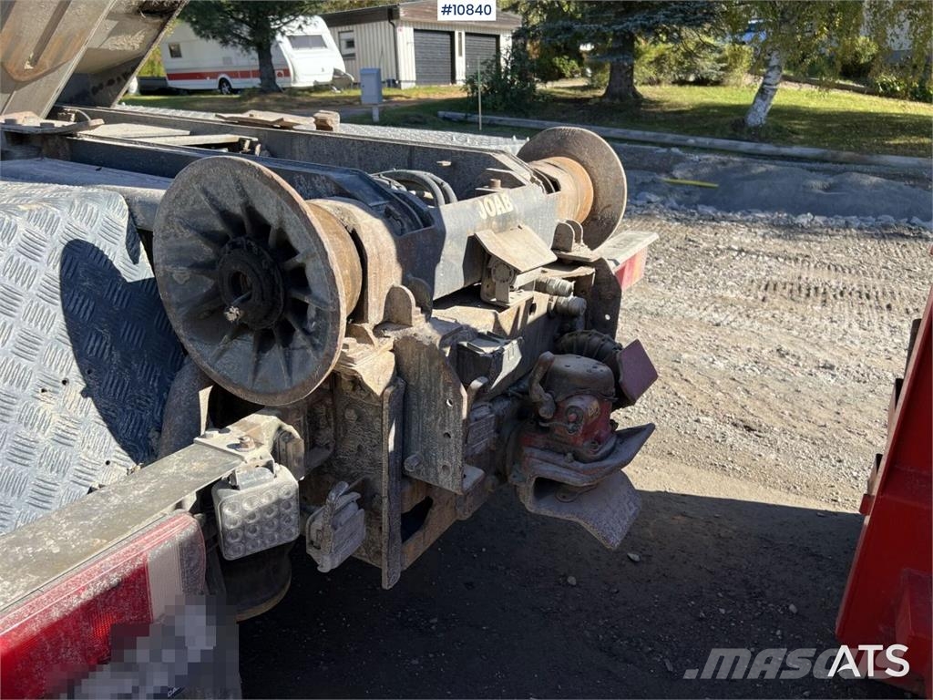 Scania R500 8x4 Hooklift Truck Treileri ar āķi