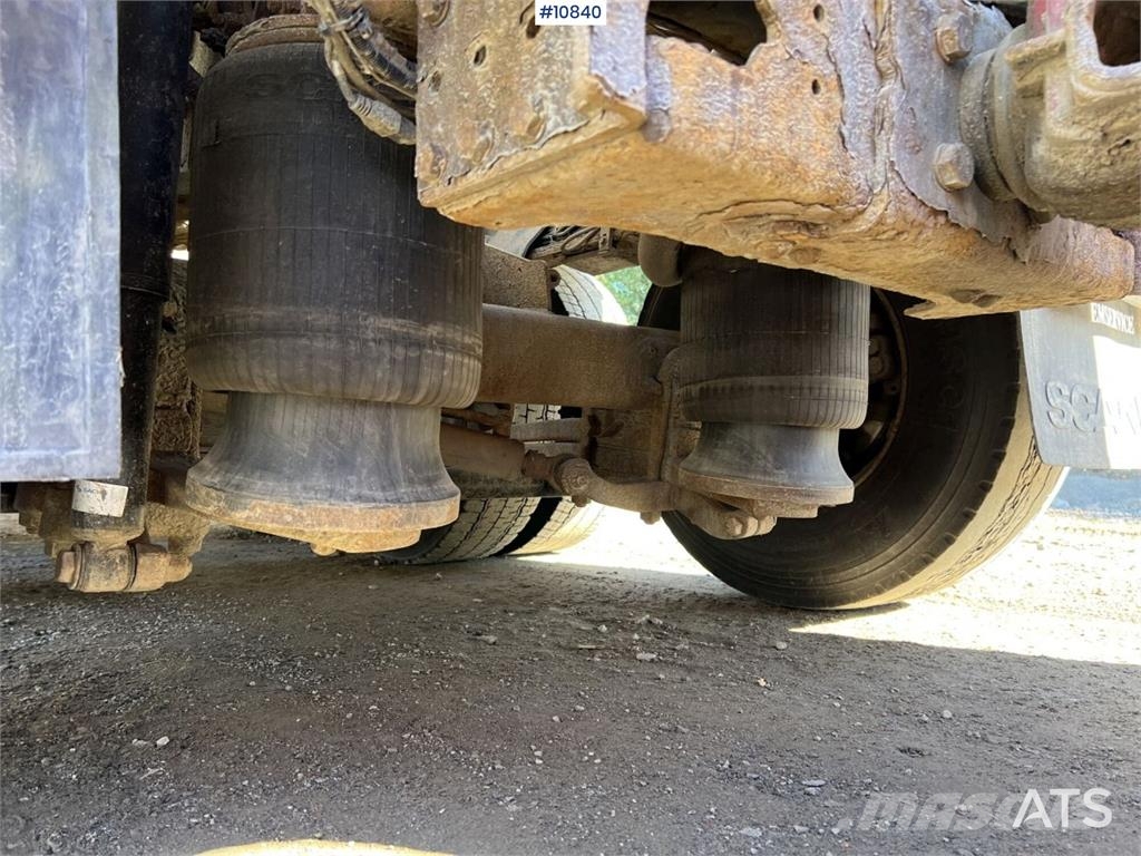 Scania R500 8x4 Hooklift Truck Treileri ar āķi