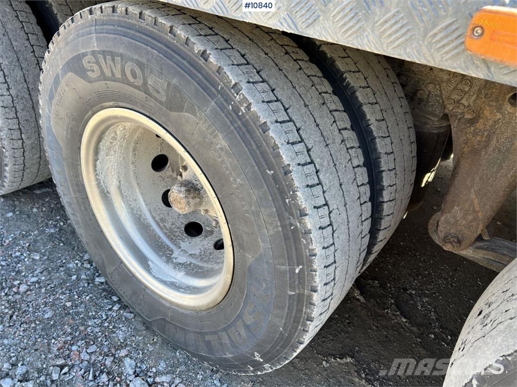 Scania R500 8x4 Hooklift Truck Treileri ar āķi