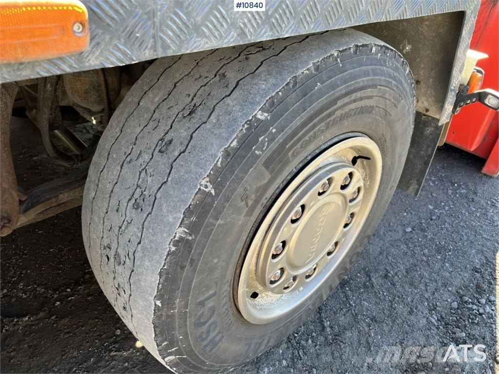Scania R500 8x4 Hooklift Truck Treileri ar āķi
