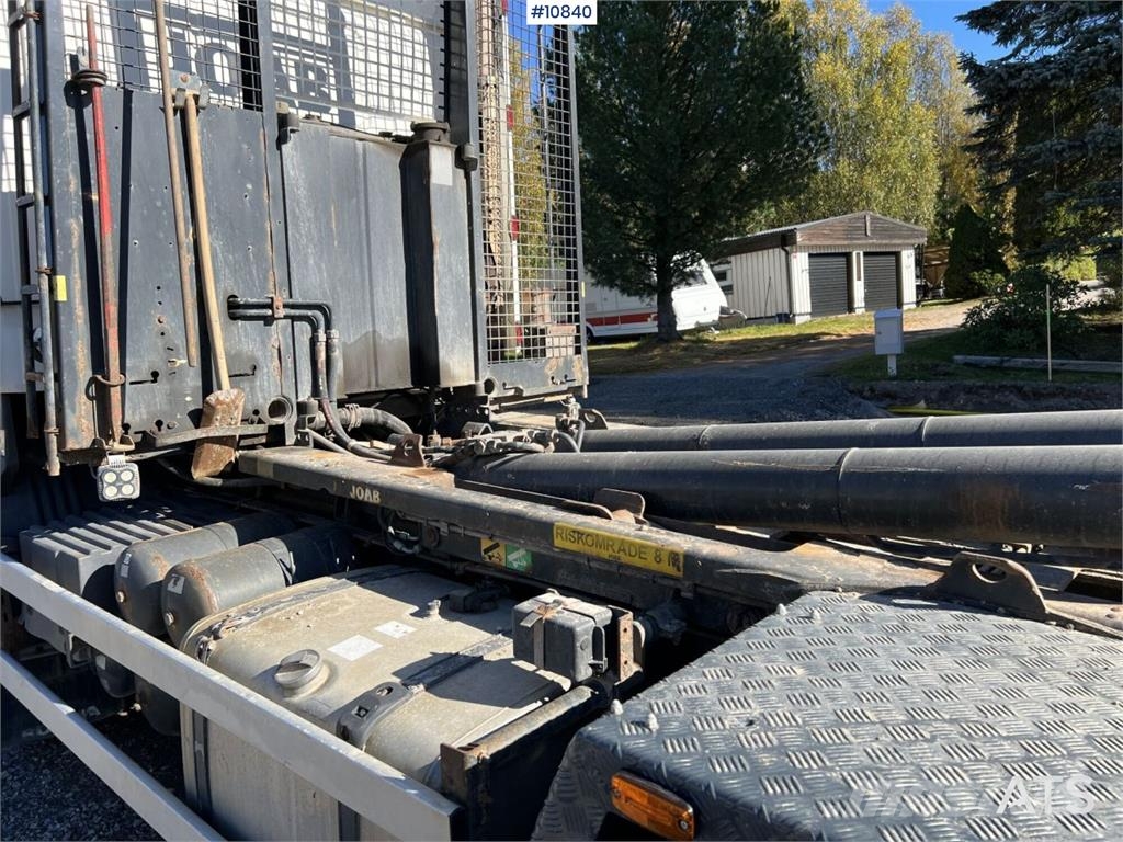 Scania R500 8x4 Hooklift Truck Treileri ar āķi
