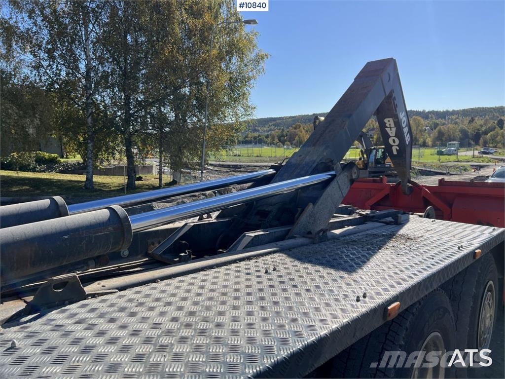 Scania R500 8x4 Hooklift Truck Treileri ar āķi