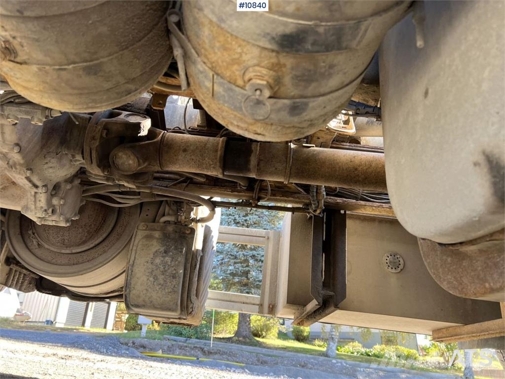 Scania R500 8x4 Hooklift Truck Treileri ar āķi