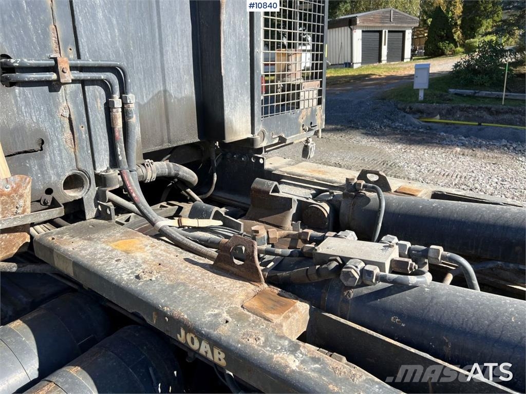 Scania R500 8x4 Hooklift Truck Treileri ar āķi