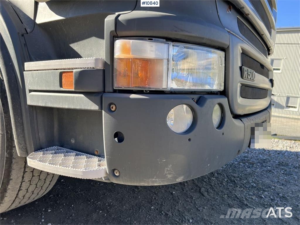 Scania R500 8x4 Hooklift Truck Treileri ar āķi