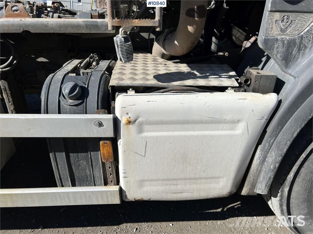 Scania R500 8x4 Hooklift Truck Treileri ar āķi