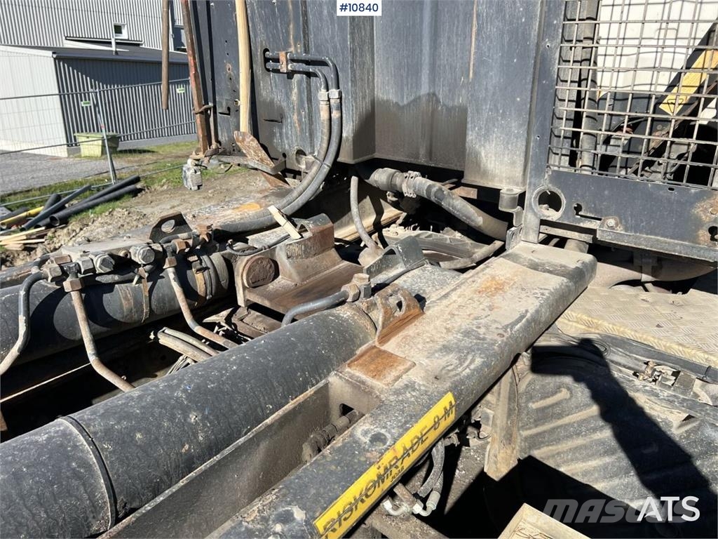 Scania R500 8x4 Hooklift Truck Treileri ar āķi