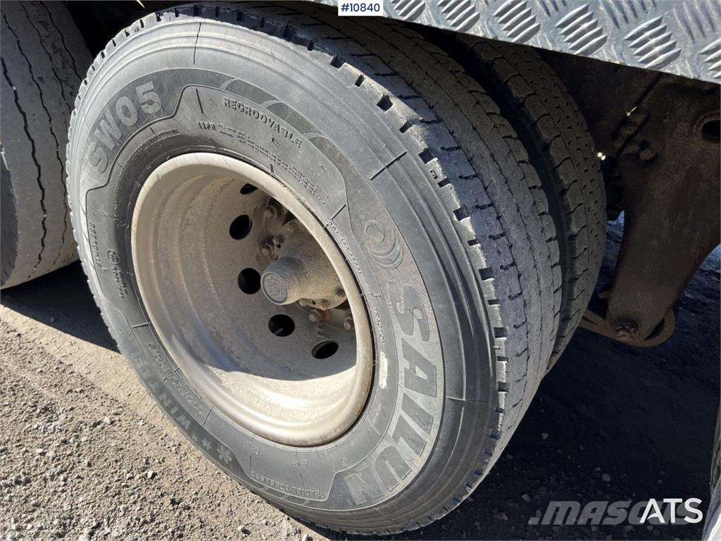 Scania R500 8x4 Hooklift Truck Treileri ar āķi