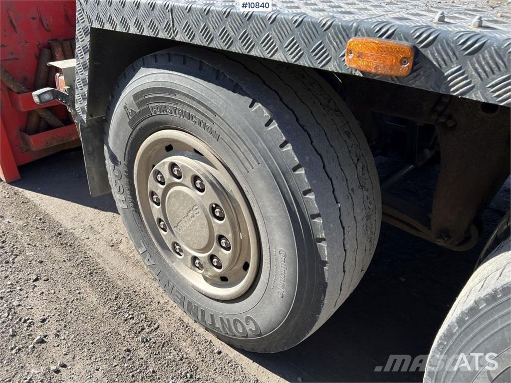 Scania R500 8x4 Hooklift Truck Treileri ar āķi