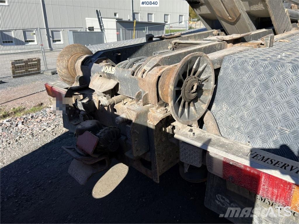 Scania R500 8x4 Hooklift Truck Treileri ar āķi