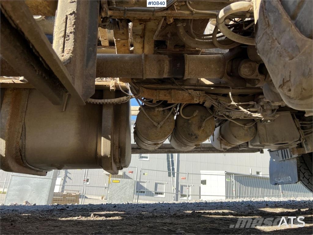 Scania R500 8x4 Hooklift Truck Treileri ar āķi