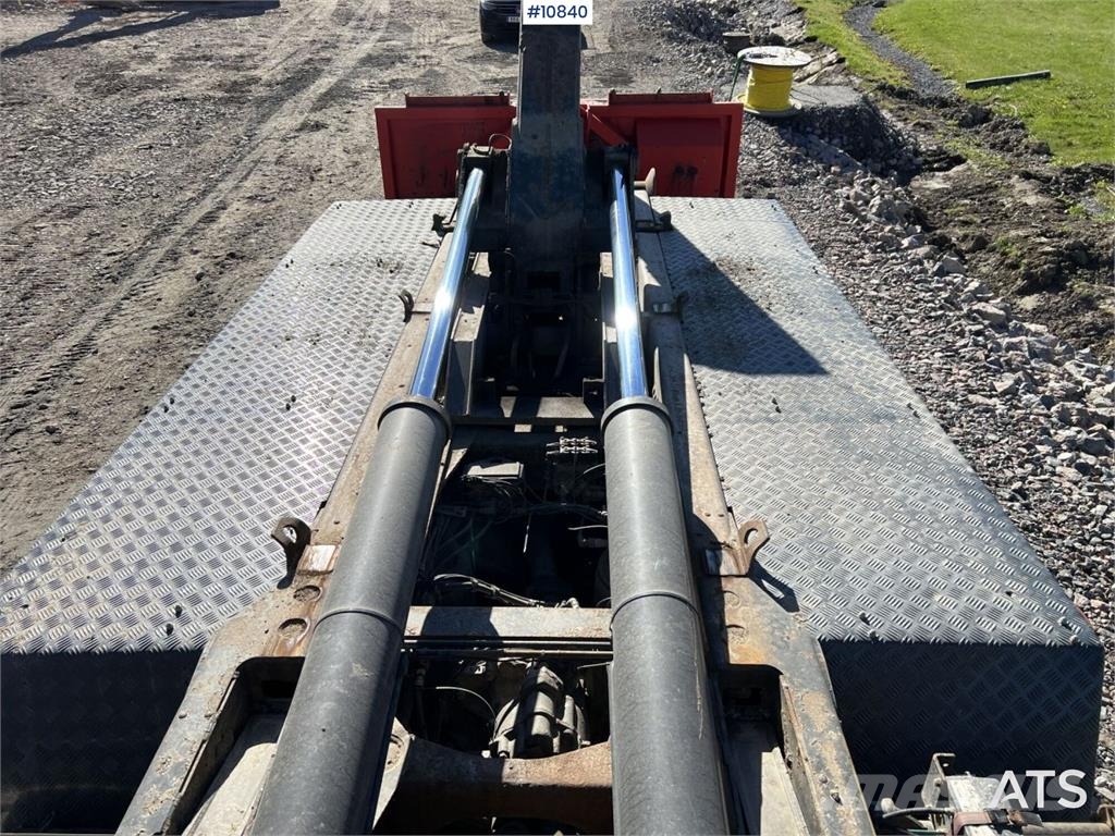 Scania R500 8x4 Hooklift Truck Treileri ar āķi