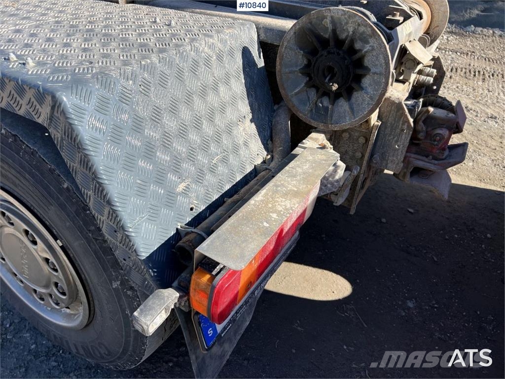 Scania R500 8x4 Hooklift Truck Treileri ar āķi