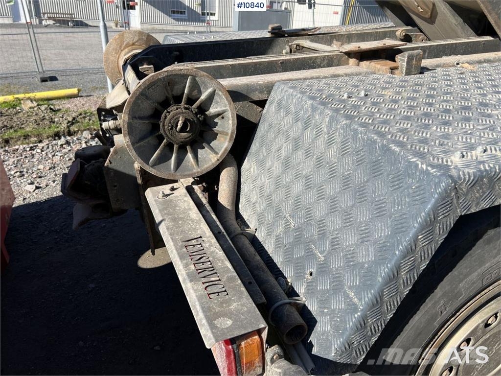 Scania R500 8x4 Hooklift Truck Treileri ar āķi