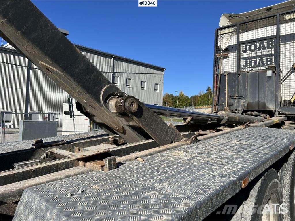 Scania R500 8x4 Hooklift Truck Treileri ar āķi