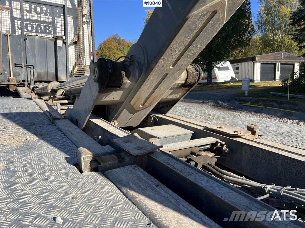 Scania R500 8x4 Hooklift Truck Treileri ar āķi