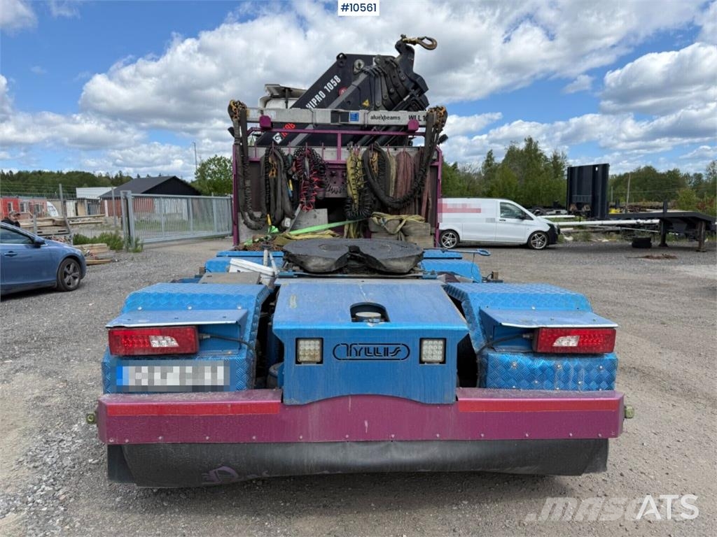 Scania R520 8x2*6 شاحنات الرافعات