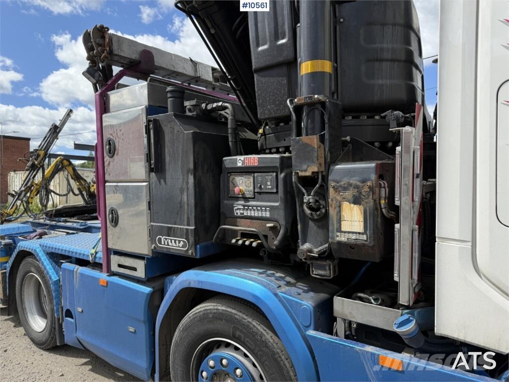 Scania R520 8x2*6 شاحنات الرافعات