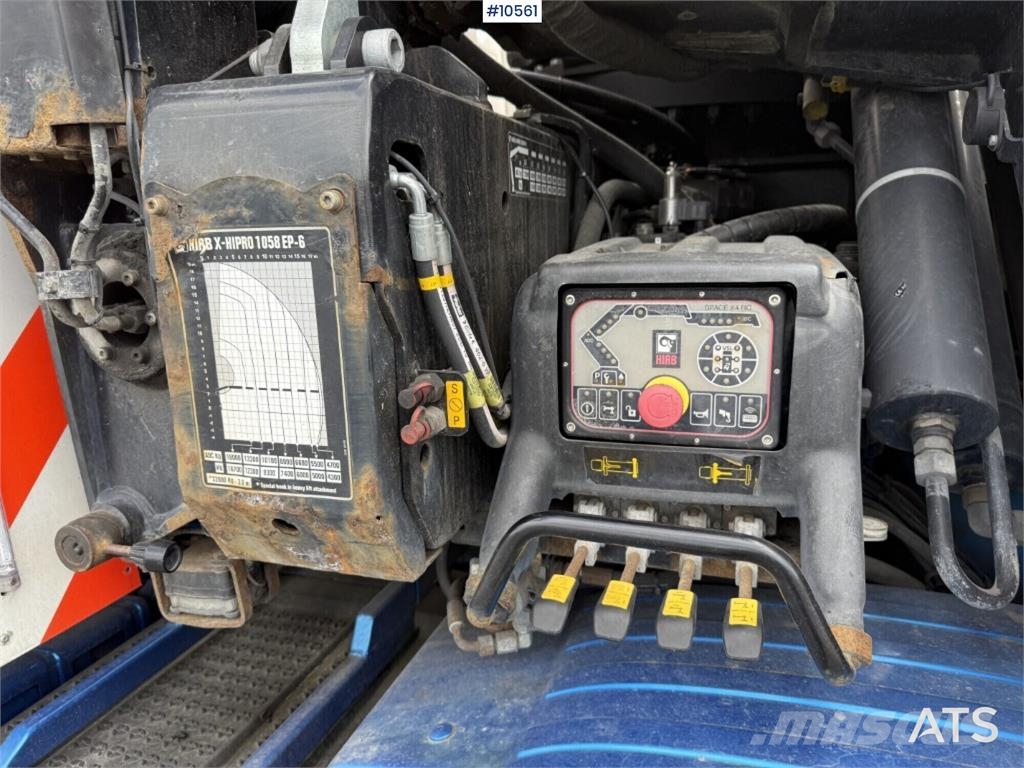 Scania R520 8x2*6 شاحنات الرافعات