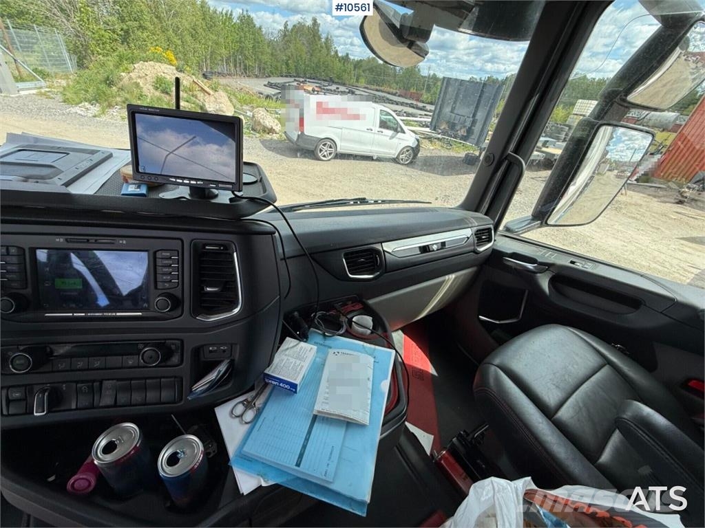 Scania R520 8x2*6 شاحنات الرافعات