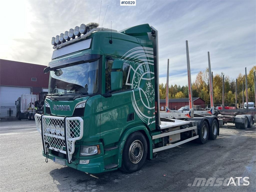 Scania R650 Log Truck Hout-Bakwagens