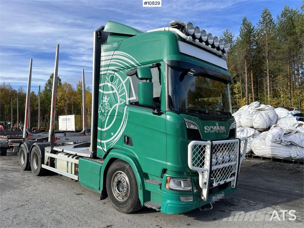 Scania R650 Log Truck Hout-Bakwagens