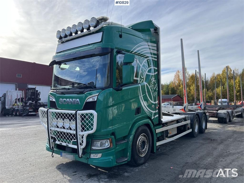 Scania R650 Log Truck Hout-Bakwagens