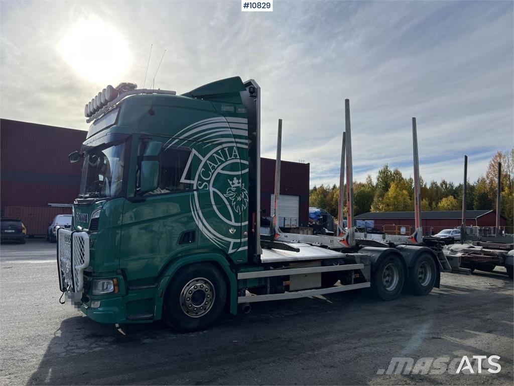 Scania R650 Log Truck Hout-Bakwagens