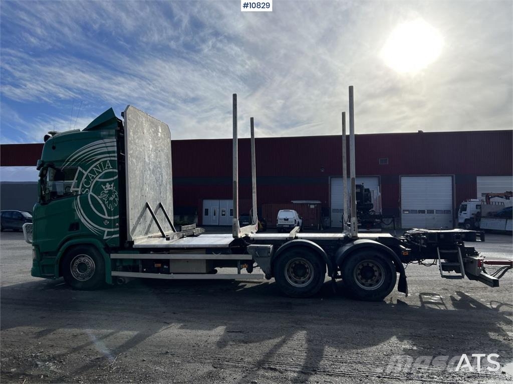 Scania R650 Log Truck Hout-Bakwagens