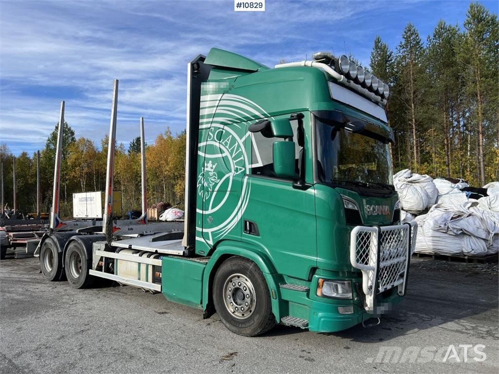 Scania R650 Log Truck Hout-Bakwagens