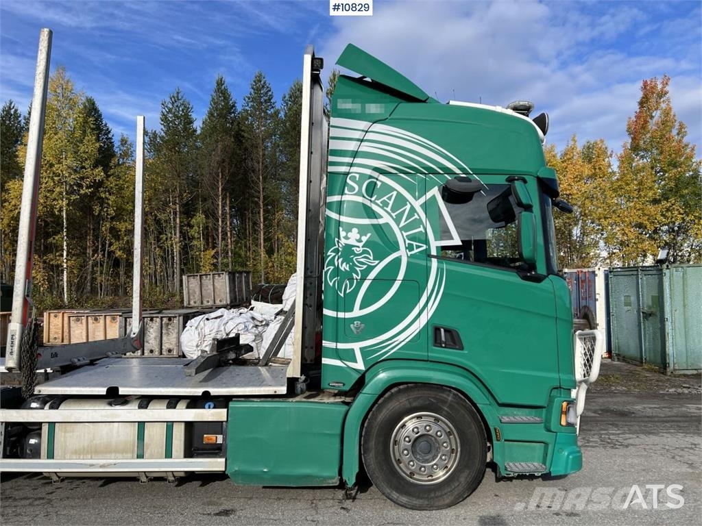Scania R650 Log Truck Hout-Bakwagens
