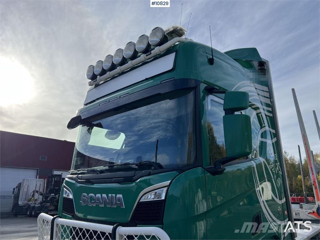 Scania R650 Log Truck Hout-Bakwagens