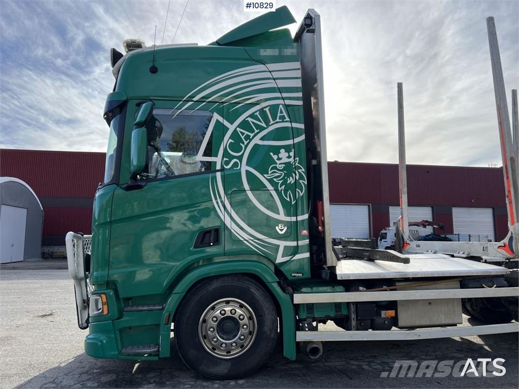 Scania R650 Log Truck Hout-Bakwagens