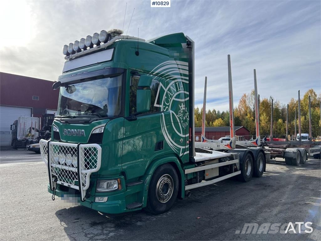 Scania R650 Log Truck Hout-Bakwagens