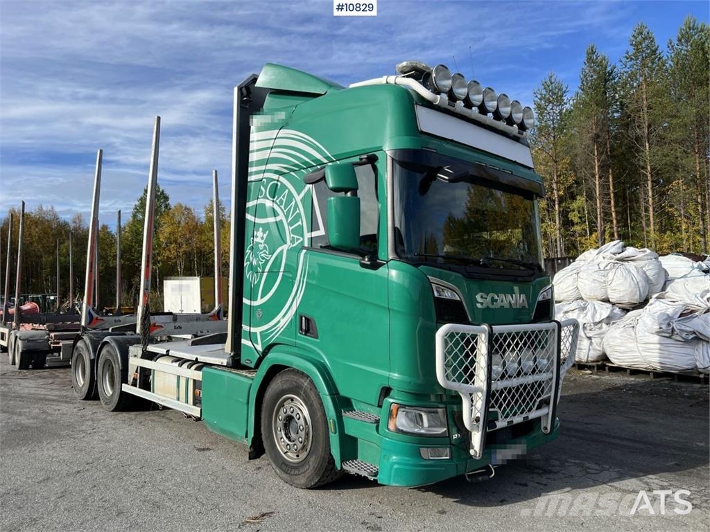 Scania R650 Log Truck Hout-Bakwagens