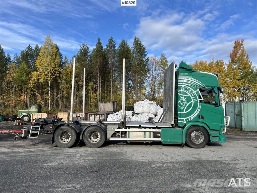 Scania R650 Log Truck Hout-Bakwagens