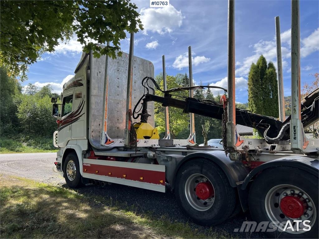 Scania R730 Transporte de madera