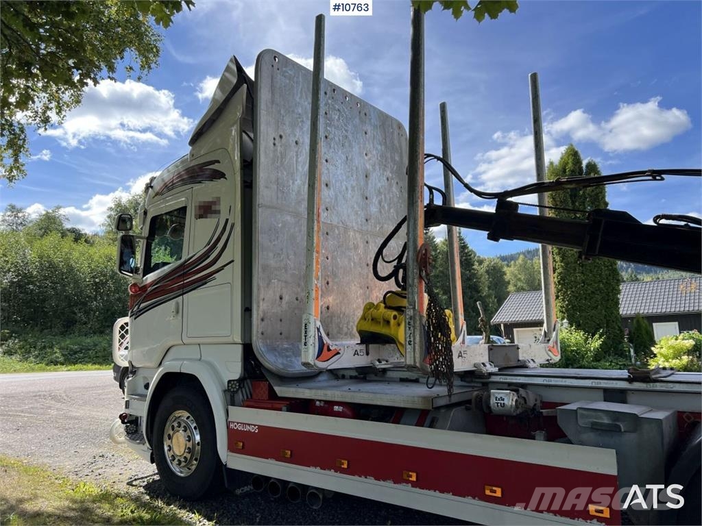 Scania R730 Transporte de madera