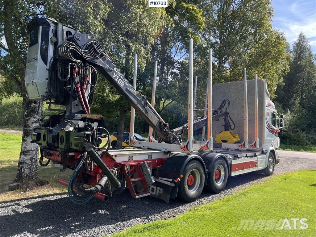 Scania R730 Transporte de madera