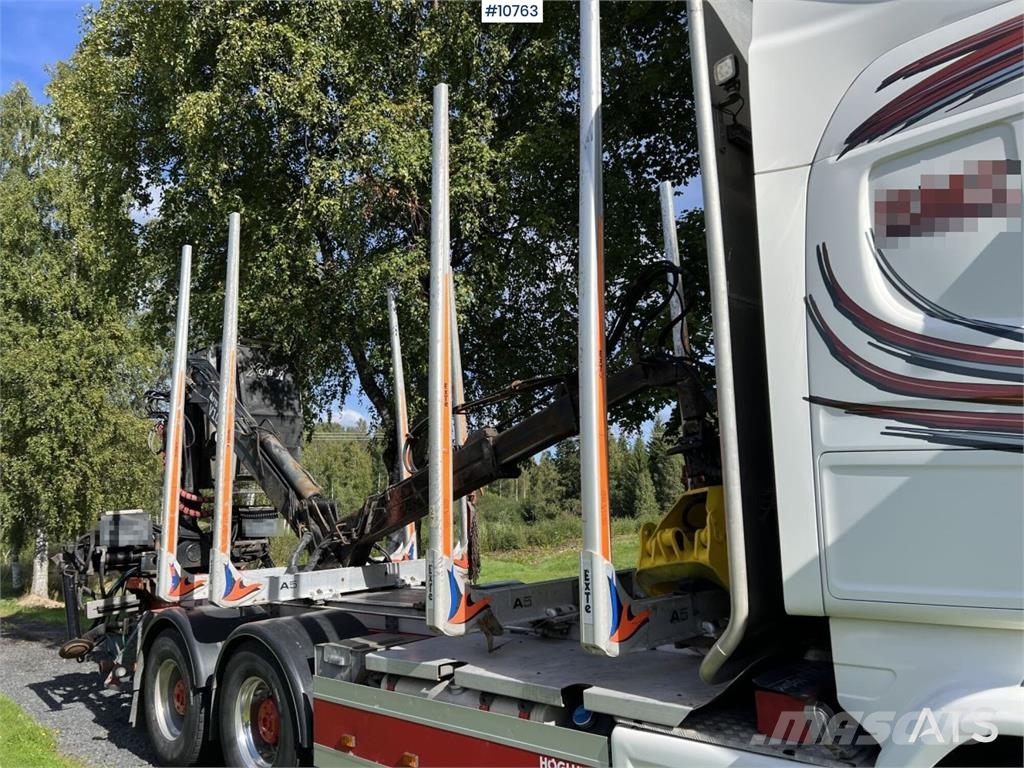 Scania R730 Transporte de madera