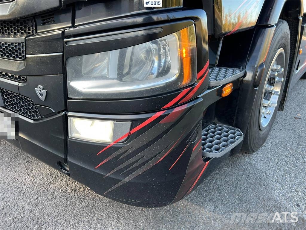 Scania S580 Next Generation tractor truck with Vangs trai Vlačilci