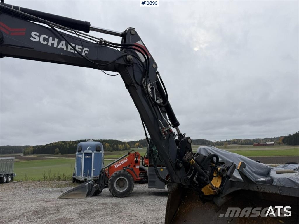 Schaeff TW110 with trailer and attachments Mobilbagger