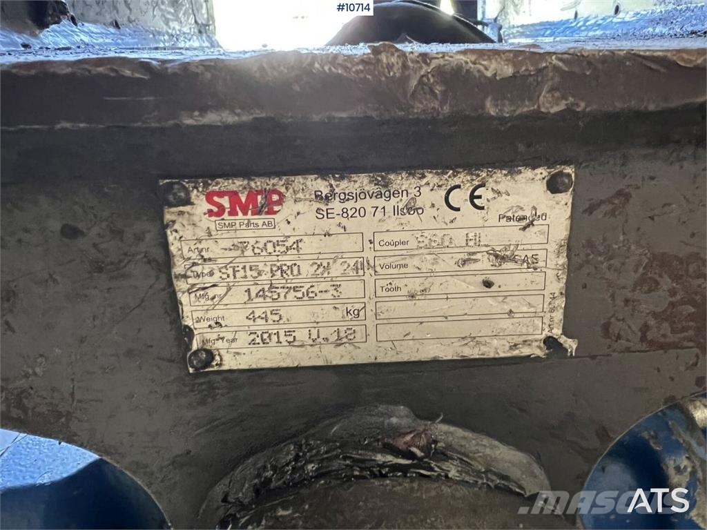 SMP Tiltrotator with S60 Mount Overige componenten