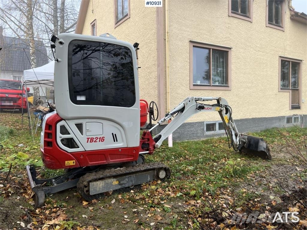 Takeuchi TB216 Miniescavatori