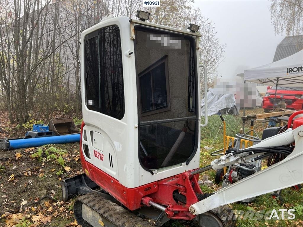 Takeuchi TB216 Miniescavatori